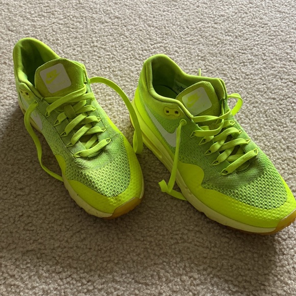 Lime Green Nike Air Max 1 US Size 10 - - Picture 6 of 10